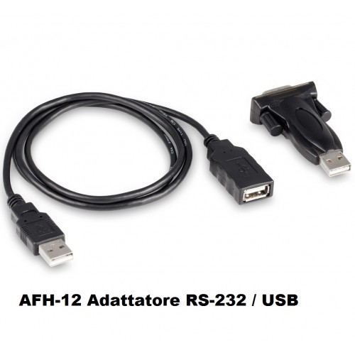AFH 12, Adattatore RS-232/USB, per il collegamento di periferiche con porta USB